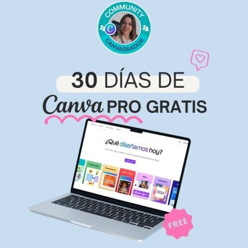 Canva pro 30 días gratis